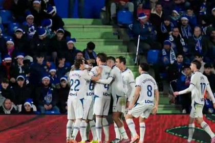 西甲第16轮：西班牙人客场1-0力克赫塔费，豪取联赛四连胜